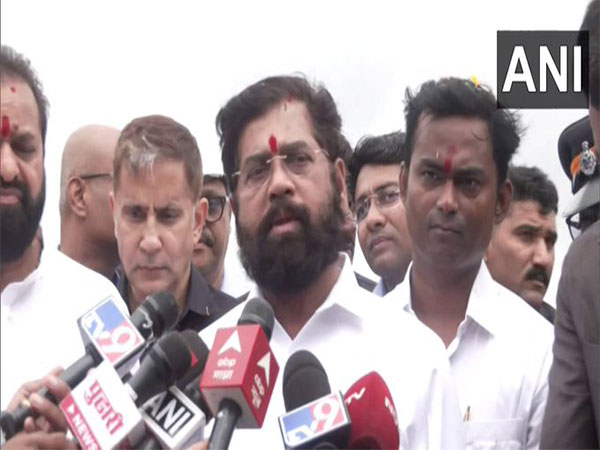 Maharashtra: Eknath Shinde inspects landslide-prone area of Asalpha village