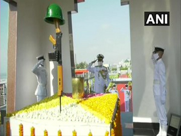 Kargil Vijay Diwas: Eastern Naval Command chief pays tribute at war memorial in Vizag
