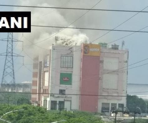 Watch: Huge fire breaks out at Spice Mall in Noida
