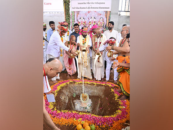 Telangana CM Lays Foundation for 430-foot Hare Krishna Tower in Kokapet