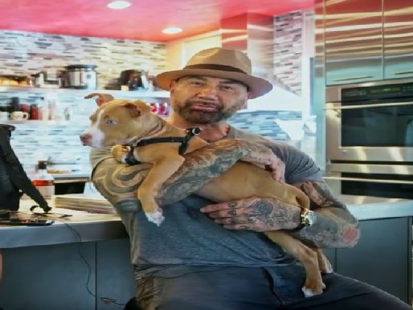Dave Bautista adopts neglected puppy, pledges money to find person responsible