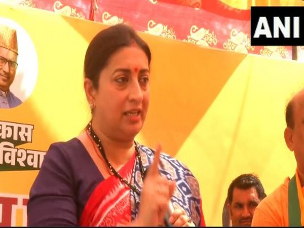 Smriti Irani Rallies Support for BJP in Samba Ahead of Phase Three Polling