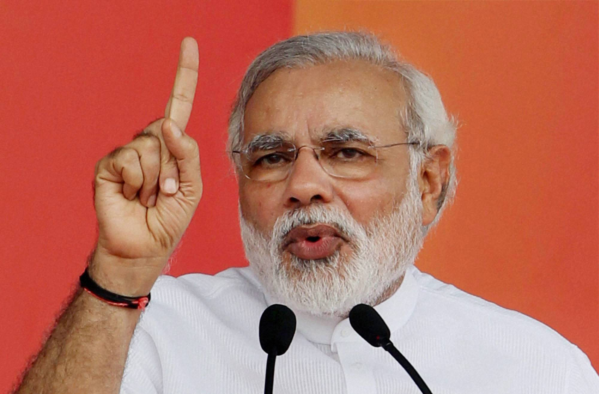 Opposition joining hands to protect ruling dynasties, BJP changing country's destiny: Modi