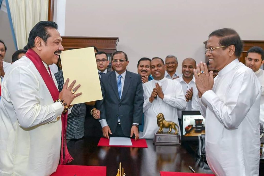 Sri Lanka's Tamil National Alliance will back no-trust motion against PM Mahinda Rajapaksa