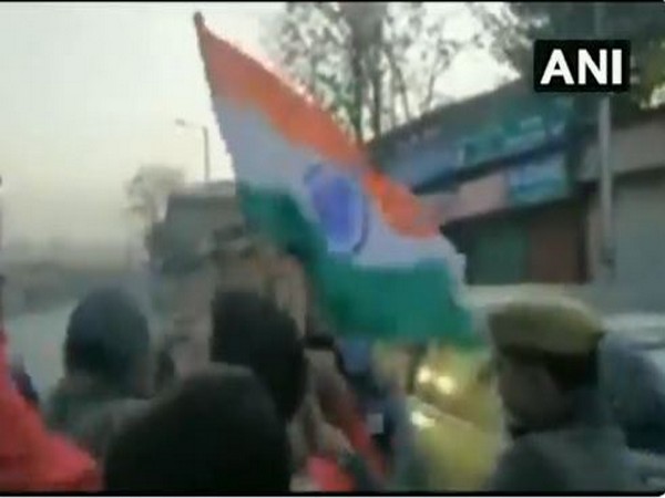 J-K police detain BJP workers trying to hoist national flag at clock tower in Srinagar's Lal Chowk