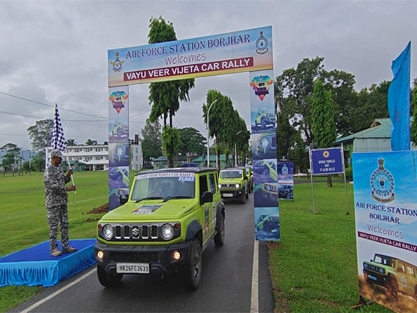 Vayu Veer Vijeta Car Rally Honors Indian Air Force Milestones