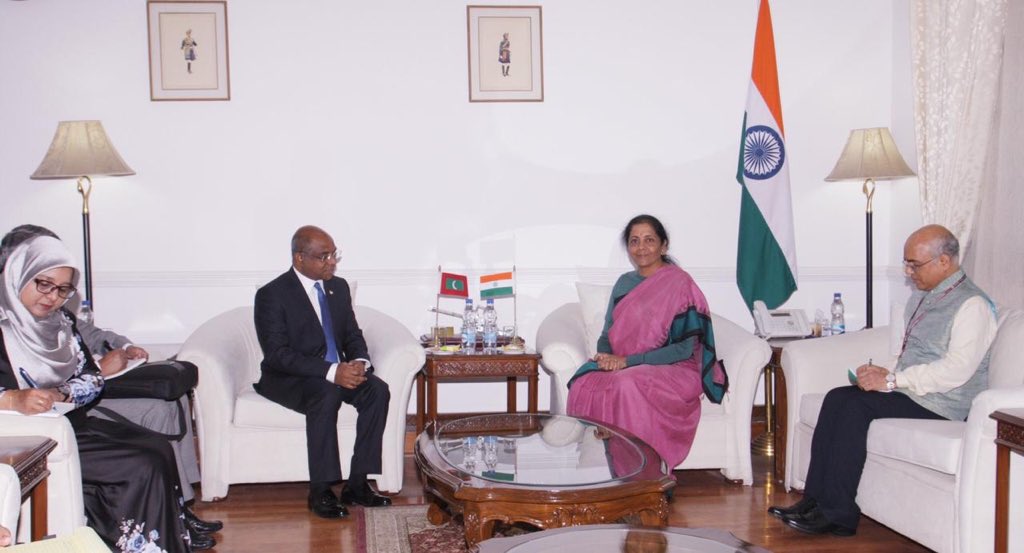 Maldives Foreign Minister under new administration visits 'important partner' India