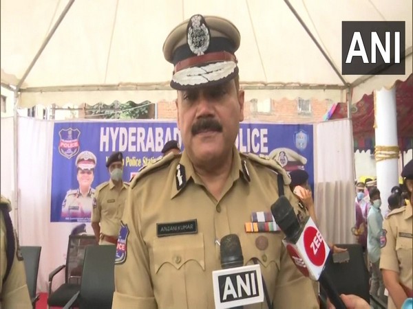 Hyderabad city police takes part in free medical camp organised for weaker sections of society