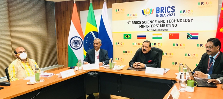 Dr Jitendra Singh calls to work towards rightful place for BRICS in Global Innovation Index 
