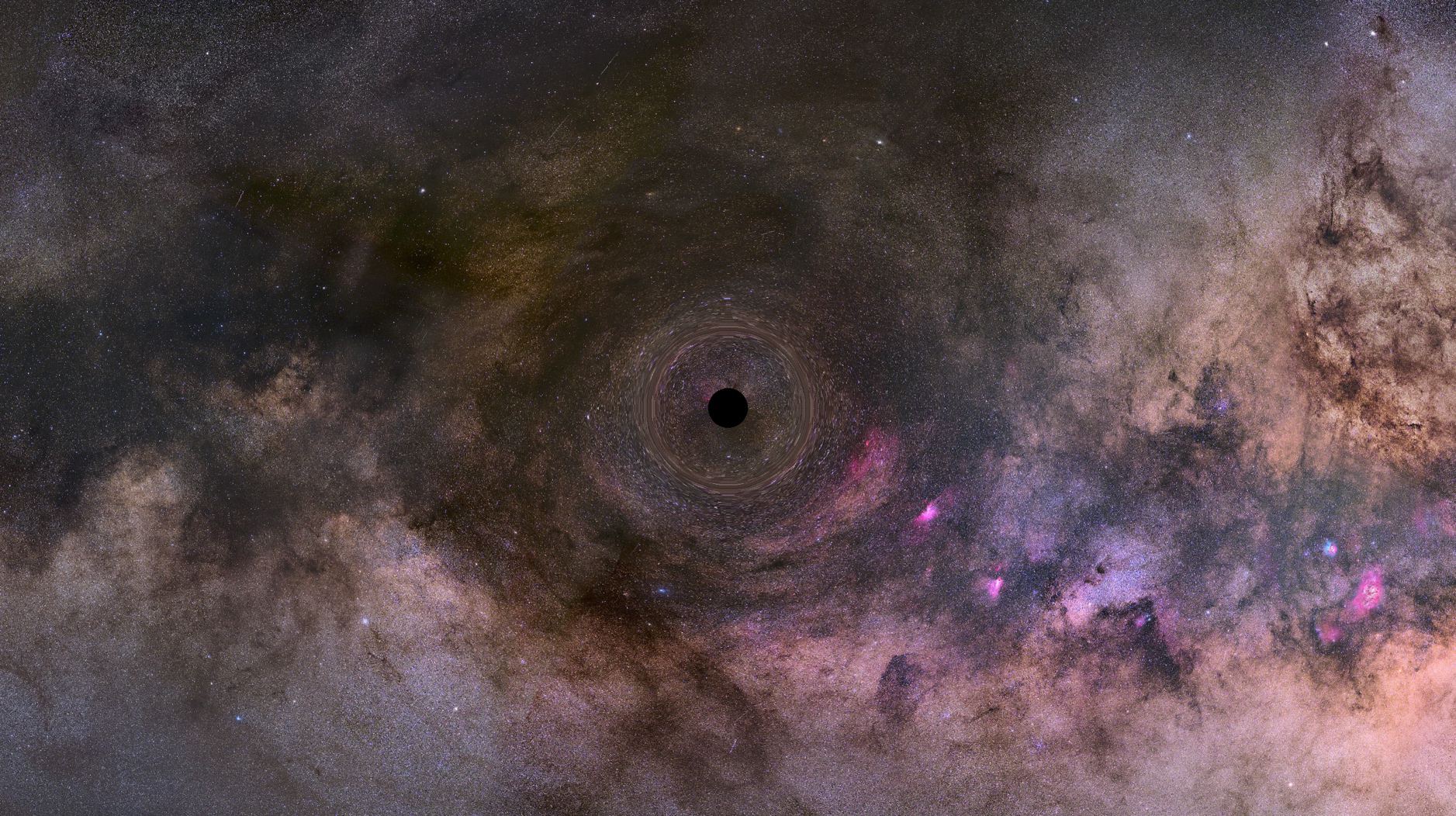 This isolated black hole is roaming our Milky Way galaxy