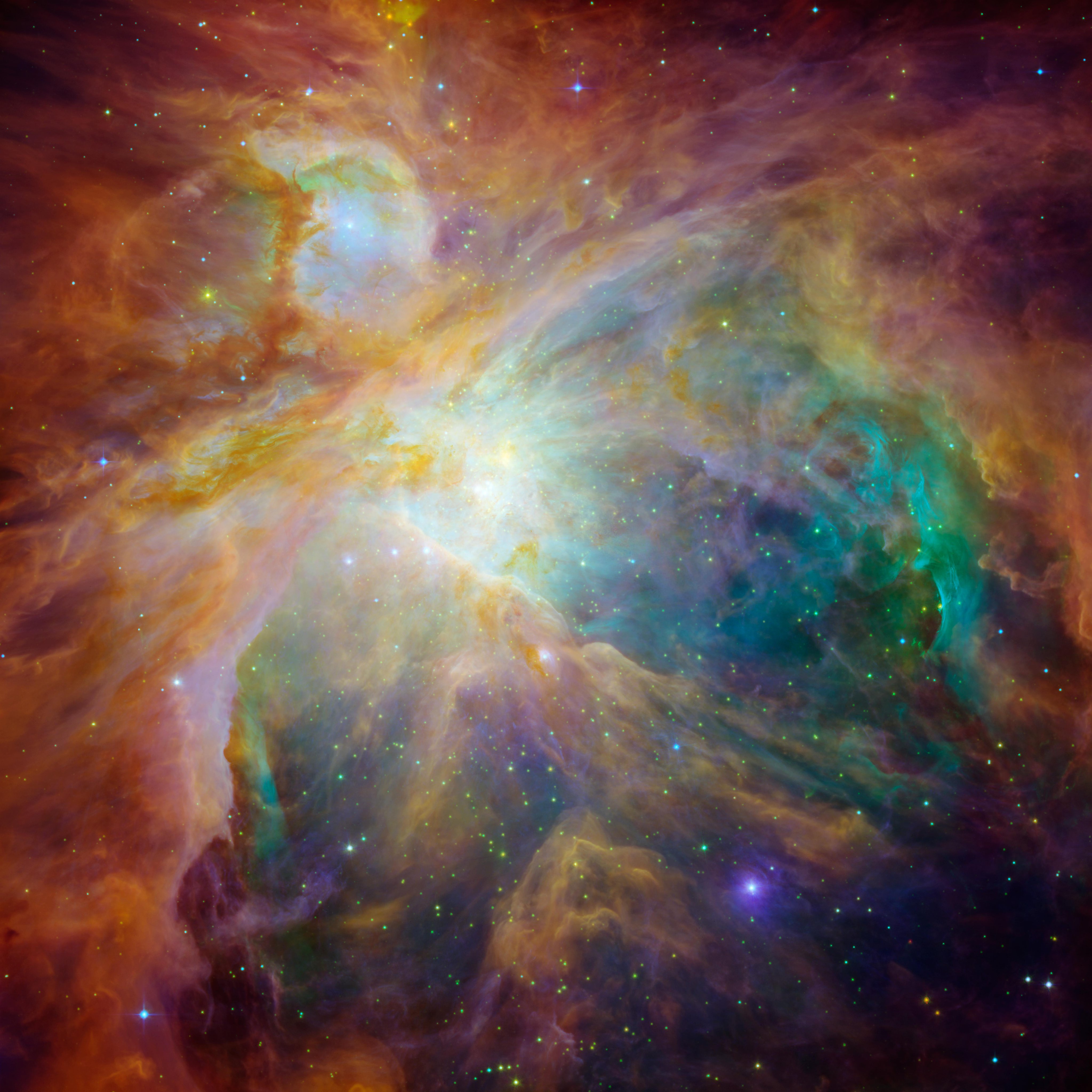 A space turkey? Check out this stunning image of a star-formation factory 