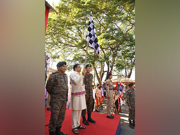 Flag-in ceremony of National Cadet Corps car rally held in Guwahati