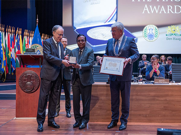 Indian Chemical Council Wins Prestigious OPCW-The Hague Award