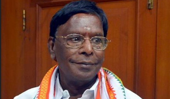 Ex-Puducherry CM Narayanasamy tests positive for COVID-19, remains in home isolation