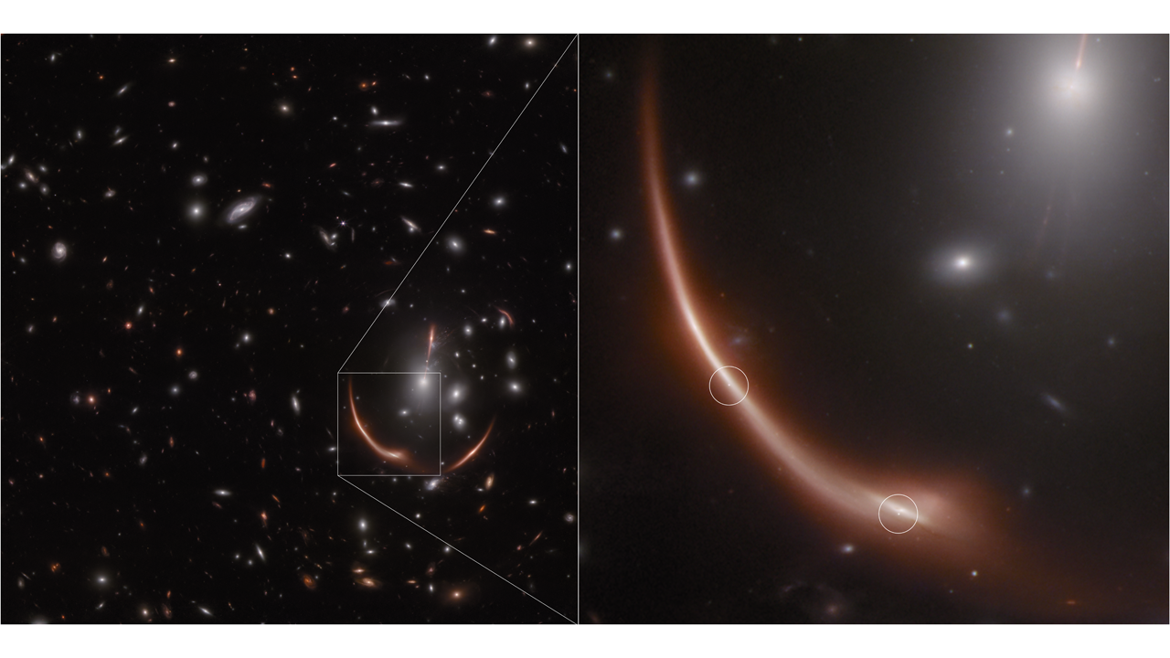 Webb telescope spots second gravitationally lensed supernova in distant galaxy