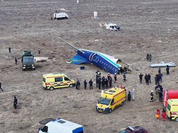 Russian Missile Blamed for Azerbaijan Airlines Flight 8432 Crash