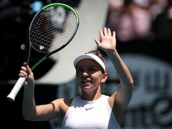 UPDATE 1-Tennis-Halep going shopping after romp to last four in Melbourne