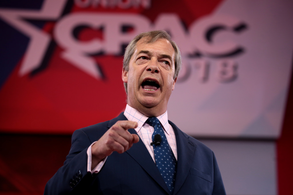 UPDATE 1-Brexit Party leader Nigel Farage will not run in UK election