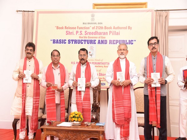 Goa Governor's book 'Basic Structure and Republic' released at Raj Bhavan