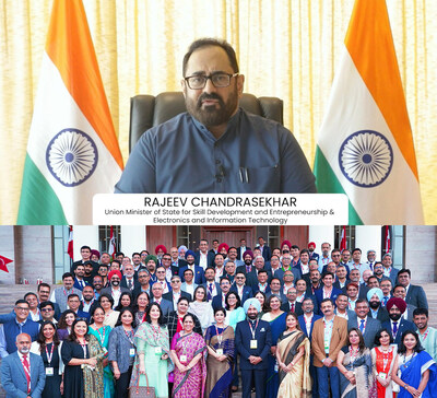 Transparent & good governance, inclusive Growth and opportunities for all mark the emergence of New India under the leadership of PM Narendra Modi says Union MoS Rajeev Chandrasekhar