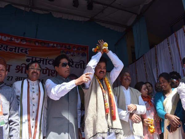 Uttarakhand: Congress candidate Ganesh Godiyal files his nomination papers from Garhwal Lok Sabha constituency