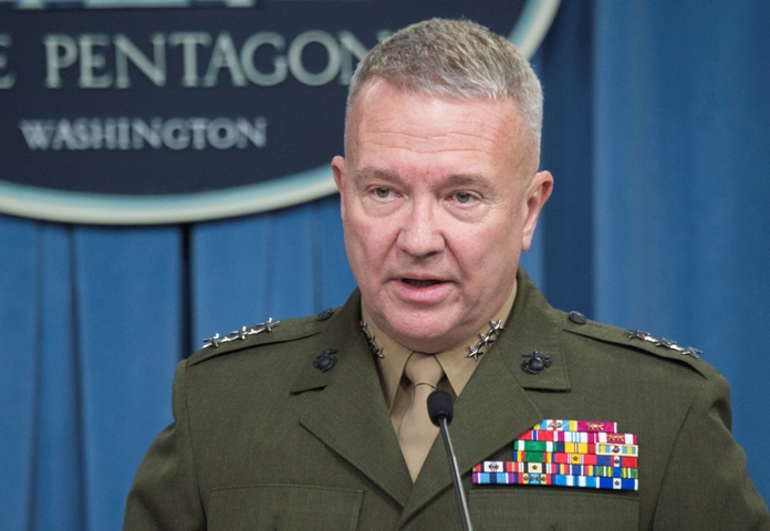 Hero dog returns to duty after Baghdadi raid, says US general