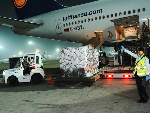 Vital medical supplies for COVID-19 from UK arrive in India