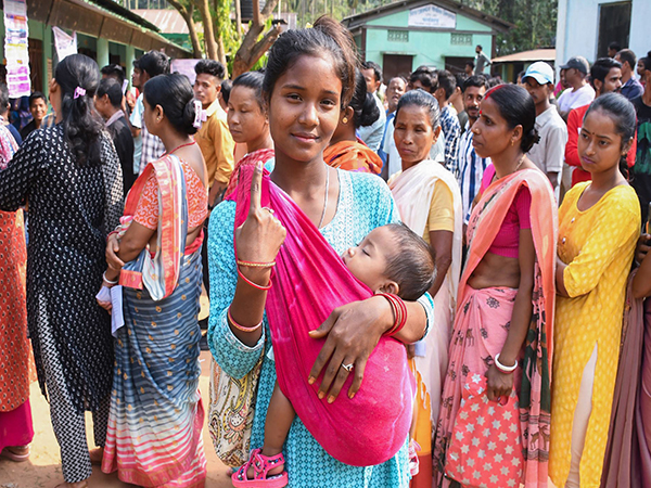 LS elections: Assam records 77.35 pc voter turnout in second phase of polls