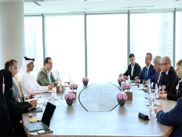 UAE Minister of State for Foreign Trade Thani Al Zeyoudi holds talks with Estonia's Minister of Economic Affairs and ICT to strengthen bilateral trade ties