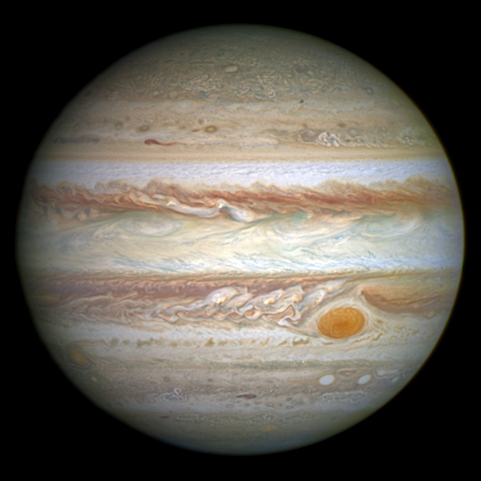 Planet 10 times Earth's mass may have smacked Jupiter long ago