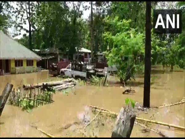 Flash floods hit Assam's Kamrup district 
