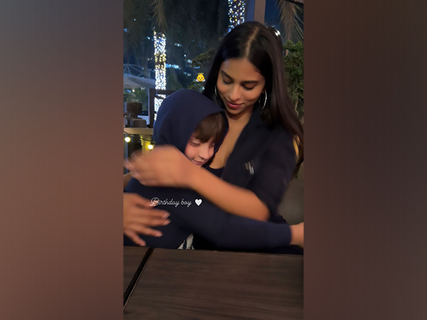 Suhana Khan posts adorable picture with baby brother AbRam on his birthday