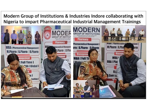 Modern Group of Institutions Collaborates with Nigeria for Training & Development in "Pharmaceutical Industrial Management"