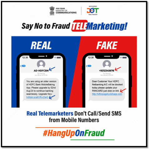 DoT and MHA Launch Sanchar Saathi Initiative to Combat SMS Fraud

