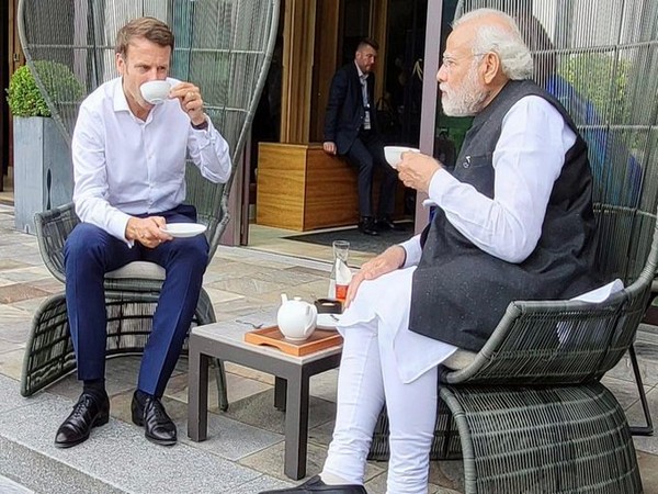 PM Modi, French President hold talks on sidelines of G7 Summit