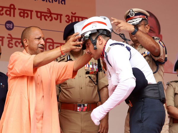 UP CM flags off upgraded PRV in 2nd phase of UP-112; distributes air-conditioned helmets to Traffic Police