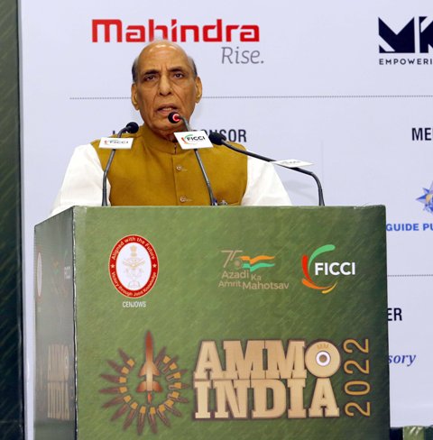 Rajnath Singh describes advanced ammunition as reality of the new age warfare