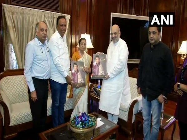 Amit Shah releases portraits of Lata Mangeshkar from Gautam Rajadhyaksha archives