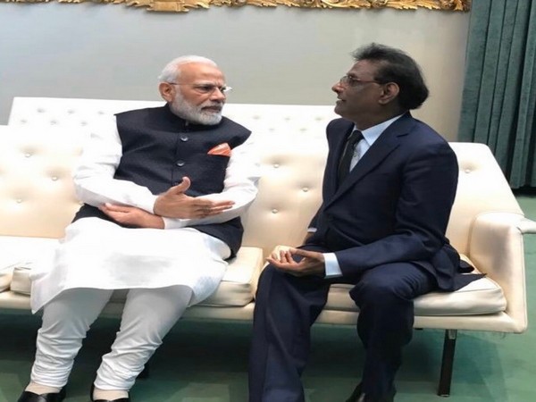 PM Modi meets Mauritius President on UNGA sidelines