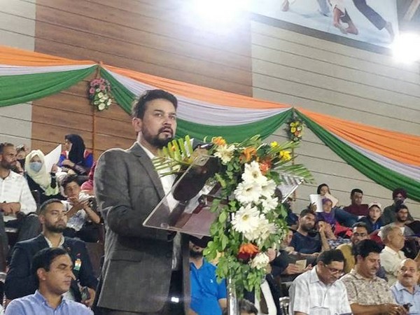 Central Govt committed to develop sports infrastructure in J-K: Anurag Thakur