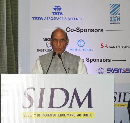 Constantly working towards bolstering national security: Rajnath Singh at 5th SIDM 
