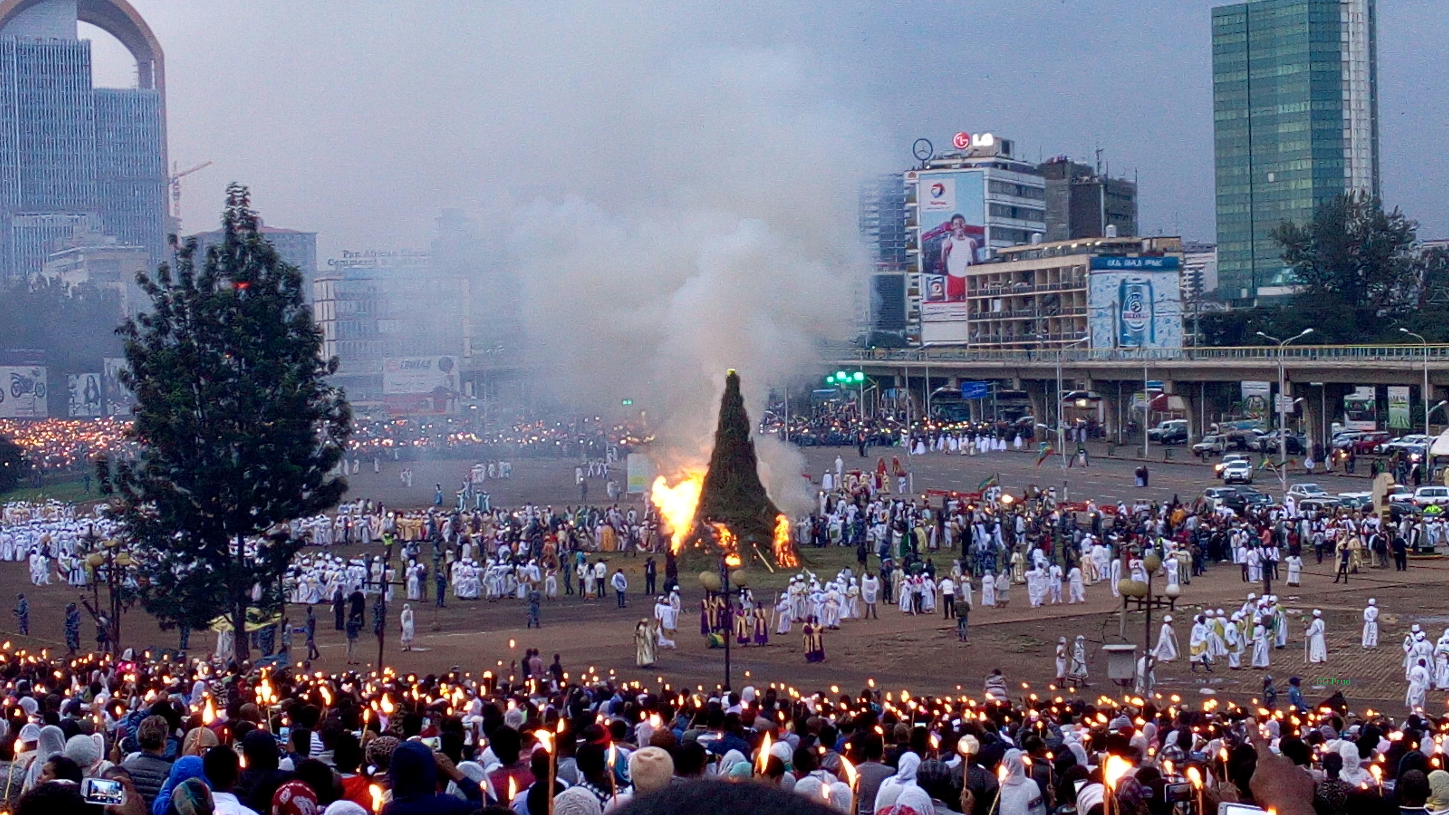 Shadow of war hangs over Ethiopia's Meskel festival celebrations