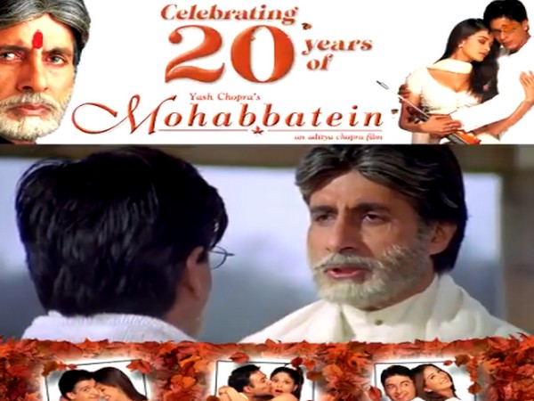 'Parampara, Pratishtha, Anushasan': Amitabh Bachchan marks 20 years of 'Mohabbatein'