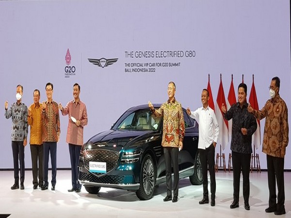 Genesis 'EV G80' is selected as an official VIP car for 2022 G20 Bali summit