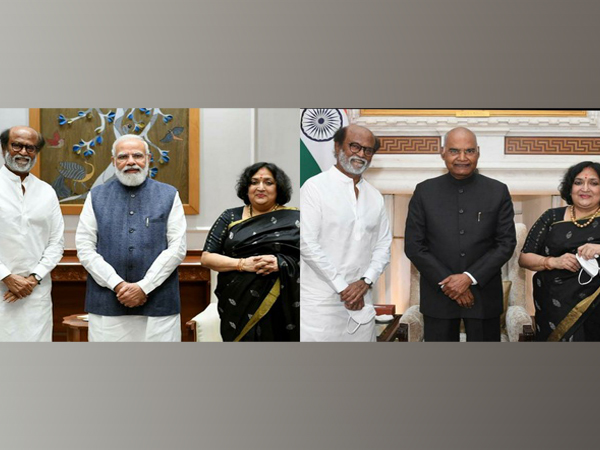 Rajinikanth meets PM Narendra Modi, President Ram Nath Kovind 