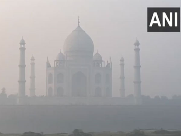 Taj Mahal Shrouded in Haze Amid Rising Pollution Levels