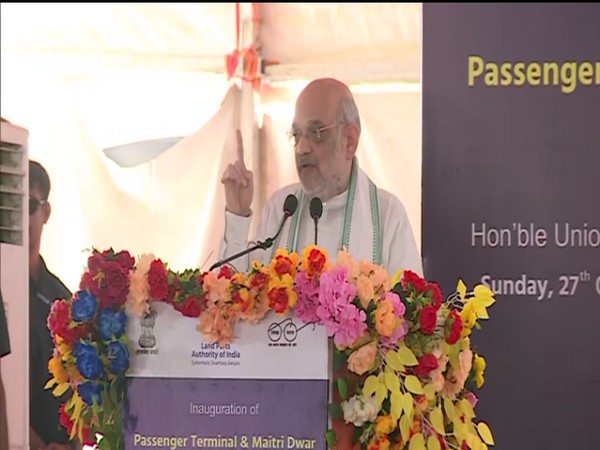 Amit Shah Unveils Landmark Infrastructure at Petrapole Port