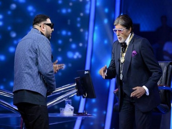 Amitabh Bachchan goes 'yo yo' with Badshah on 'KBC' sets