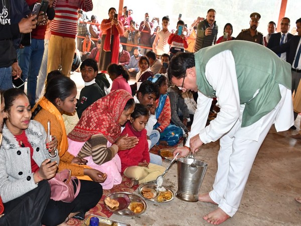 Uttarakhand: CM Dhami offers prayers at Bharamal Baba temple in Khatima 