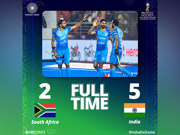 India thrash South Africa 5-2 in classification match, finish ninth in Men's Hockey World Cup 